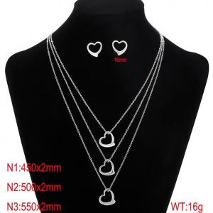 SS Jewelry Set(Most Women) - KS135701-Z