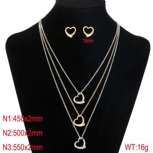 SS Jewelry Set(Most Women) - KS135702-Z