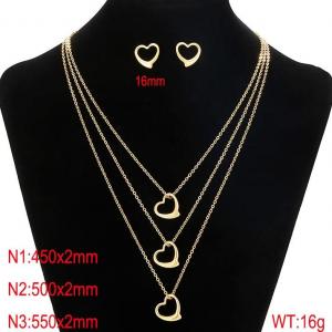 SS Jewelry Set(Most Women) - KS135703-Z