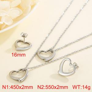 SS Jewelry Set(Most Women) - KS135706-Z