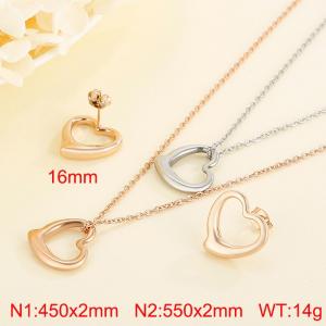 SS Jewelry Set(Most Women) - KS135718-Z