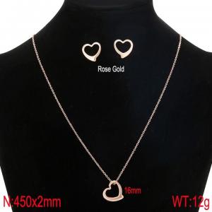 SS Jewelry Set(Most Women) - KS135721-Z