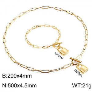 SS Jewelry Set(Most Women) - KS136630-Z