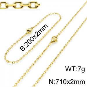 SS Jewelry Set(Most Women) - KS136885-Z