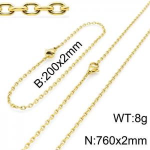 SS Jewelry Set(Most Women) - KS136886-Z