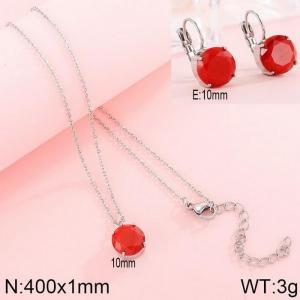 SS Jewelry Set(Most Women) - KS136971-K