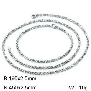 SS Jewelry Set(Most Women) - KS137137-Z