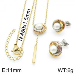 SS Jewelry Set(Most Women) - KS137241-HR