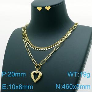 SS Jewelry Set(Most Women) - KS138049-WH