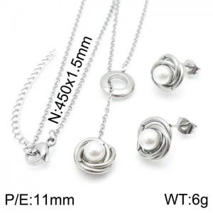 SS Jewelry Set(Most Women) - KS138351-HR