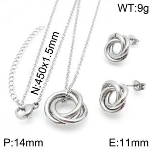 SS Jewelry Set(Most Women) - KS138353-HR