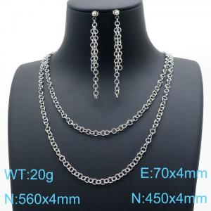 SS Jewelry Set(Most Women) - KS138862-ZC