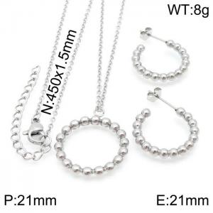 SS Jewelry Set(Most Women) - KS139184-YX