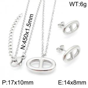 SS Jewelry Set(Most Women) - KS139187-YX