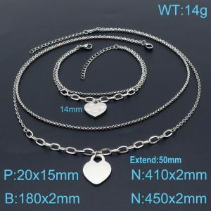 SS Jewelry Set(Most Women) - KS139243-Z