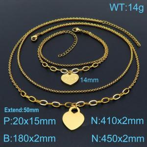 SS Jewelry Set(Most Women) - KS139249-Z