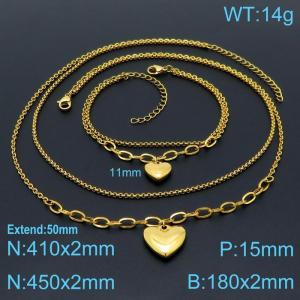 SS Jewelry Set(Most Women) - KS139251-Z