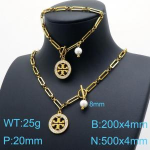 SS Jewelry Set(Most Women) - KS139435-Z