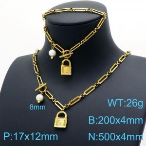 SS Jewelry Set(Most Women) - KS139441-Z