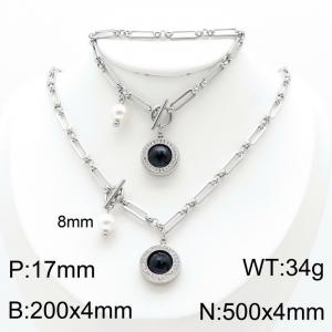 SS Jewelry Set(Most Women) - KS139450-Z