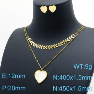 SS Jewelry Set(Most Women) - KS139728-KLX