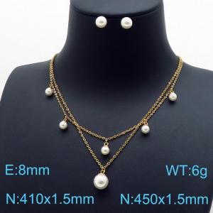 SS Jewelry Set(Most Women) - KS139881-HR