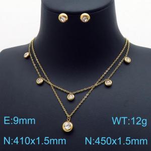 SS Jewelry Set(Most Women) - KS139883-HR