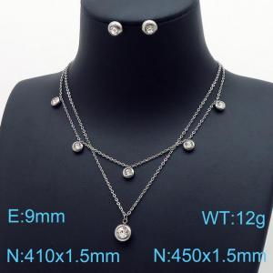 SS Jewelry Set(Most Women) - KS139884-HR