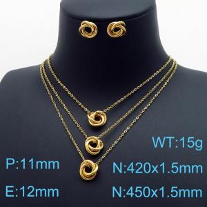 SS Jewelry Set(Most Women) - KS139887-HR