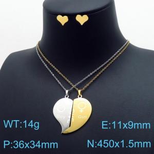 SS Jewelry Set(Most Women) - KS139980-JG