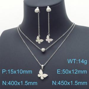 SS Jewelry Set(Most Women) - KS140368-TJG