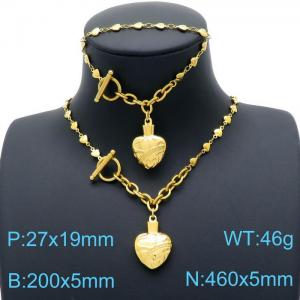 SS Jewelry Set(Most Women) - KS140876-Z