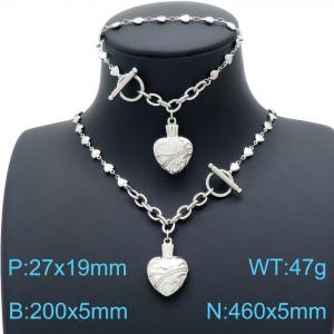 SS Jewelry Set(Most Women) - KS140881-Z