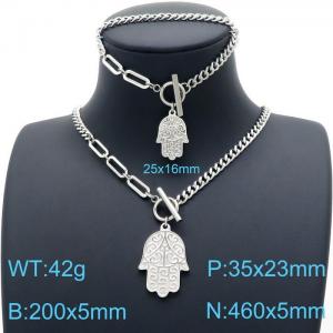 SS Jewelry Set(Most Women) - KS140889-Z