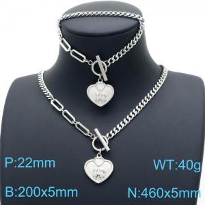 SS Jewelry Set(Most Women) - KS140890-Z