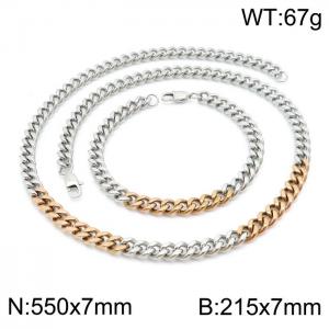 SS Jewelry Set(Most Men) - KS140926-KLHQ