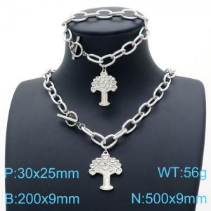 SS Jewelry Set(Most Women) - KS141266-Z