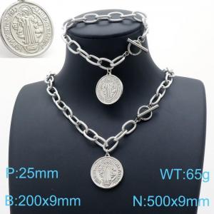 SS Jewelry Set(Most Women) - KS141270-Z