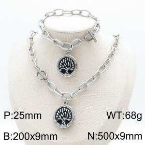 SS Jewelry Set(Most Women) - KS141276-Z