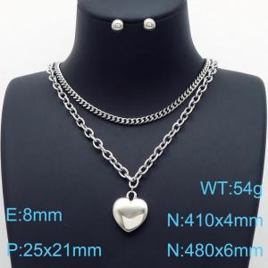 SS Jewelry Set(Most Women) - KS142325-TJG