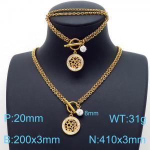 SS Jewelry Set(Most Women) - KS142369-Z