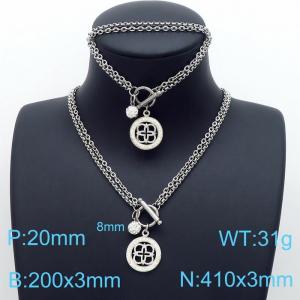 SS Jewelry Set(Most Women) - KS142374-Z