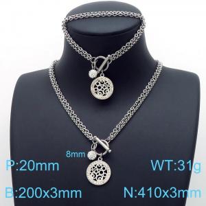 SS Jewelry Set(Most Women) - KS142375-Z