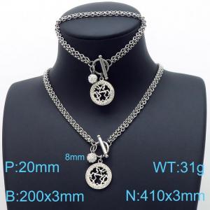 SS Jewelry Set(Most Women) - KS142376-Z