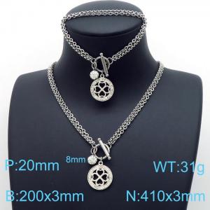 SS Jewelry Set(Most Women) - KS142377-Z