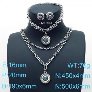 SS Jewelry Set(Most Women) - KS142387-Z