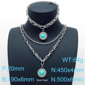 SS Jewelry Set(Most Women) - KS142389-Z