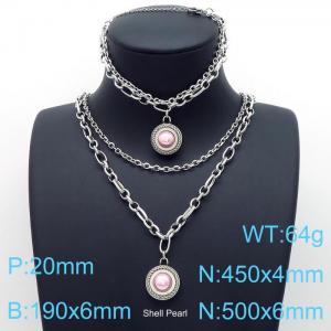 SS Jewelry Set(Most Women) - KS142393-Z