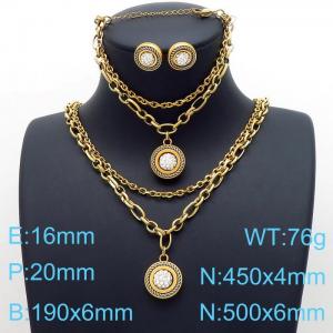 SS Jewelry Set(Most Women) - KS142400-Z