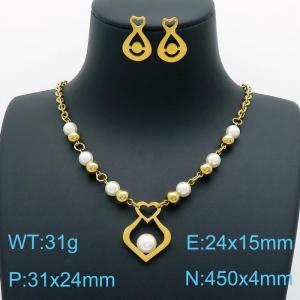 SS Jewelry Set(Most Women) - KS142652-BH